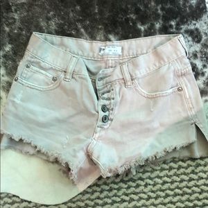 Free people shorts! Sz 24!!!